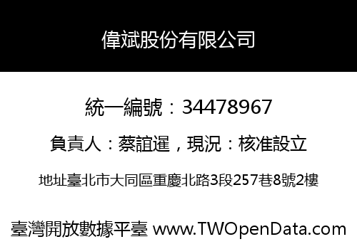 偉斌股份有限公司