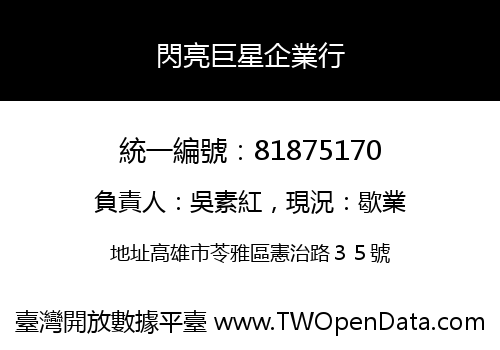 閃亮巨星企業行