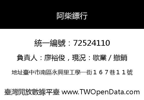 阿柴鏢行