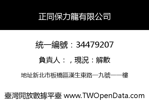 正同保力龍有限公司