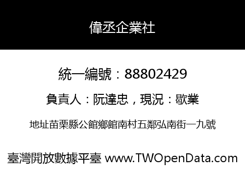 偉丞企業社
