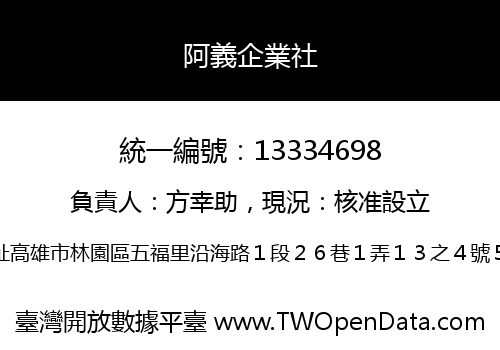 阿義企業社