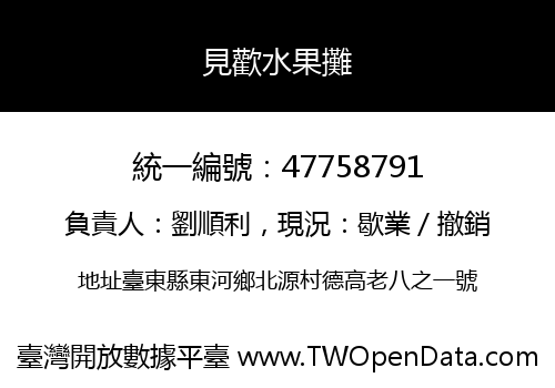 見歡水果攤