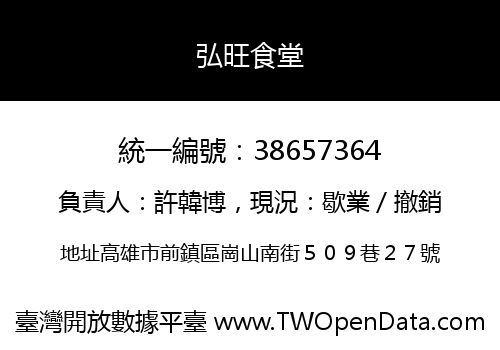 弘旺食堂
