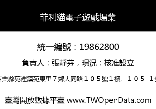 菲利貓電子遊戲場業