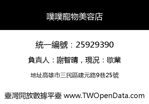 噗噗寵物美容店
