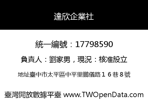 達欣企業社