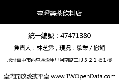 臺灣樂茶飲料店