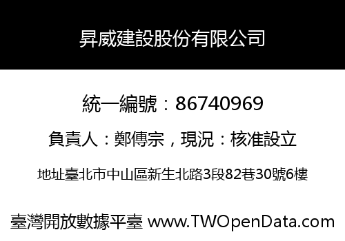 昇威建設股份有限公司