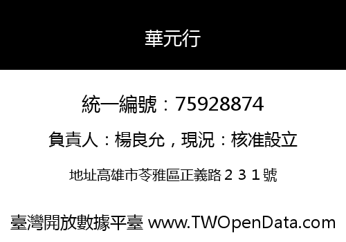 華元行