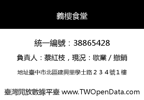 義樓食堂