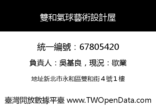 雙和氣球藝術設計屋