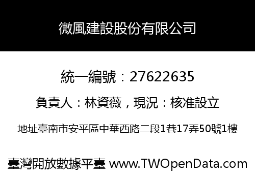 微風建設股份有限公司