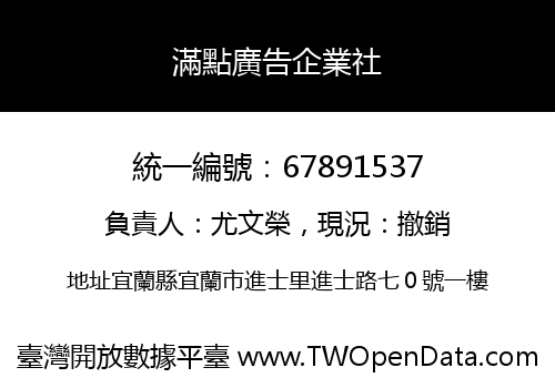 滿點廣告企業社