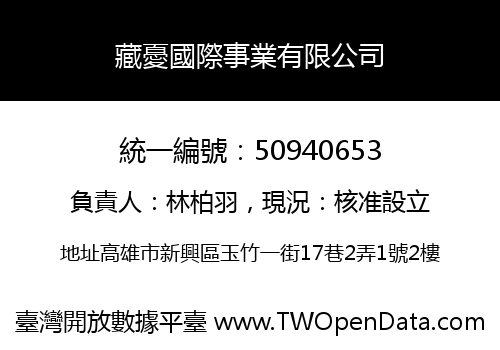 藏憂國際事業有限公司