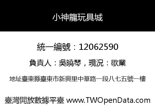 小神龍玩具城
