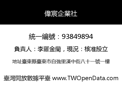 偉宸企業社