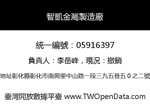 智凱金屬製造廠