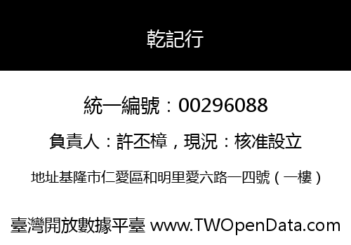 乾記行
