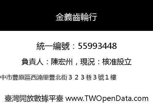 金義齒輪行
