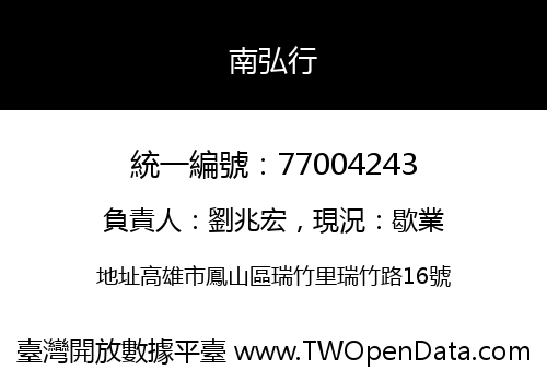 南弘行