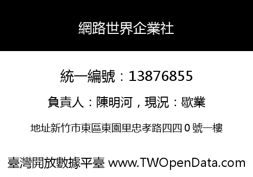 網路世界企業社