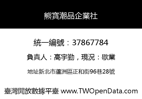 熊寶潮品企業社