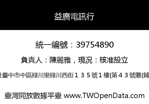 益廣電訊行