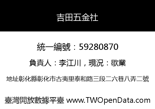 吉田五金社