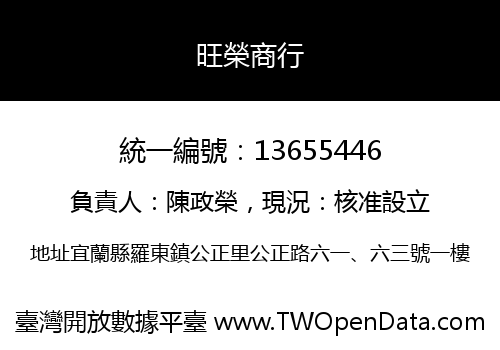 旺榮商行