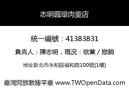 志明圓環肉羹店