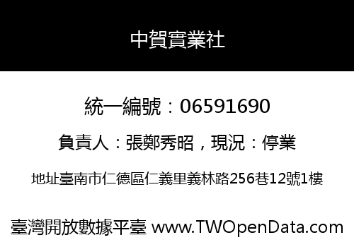 中賀實業社
