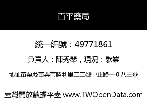 百平藥局