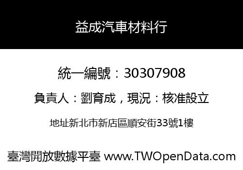 益成汽車材料行