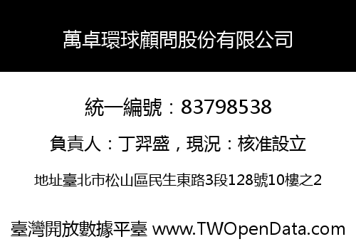 萬卓環球顧問股份有限公司