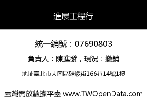 進展工程行