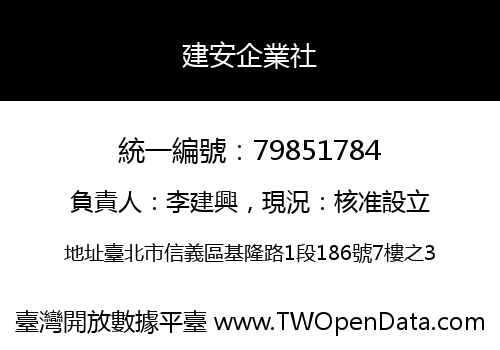 建安企業社