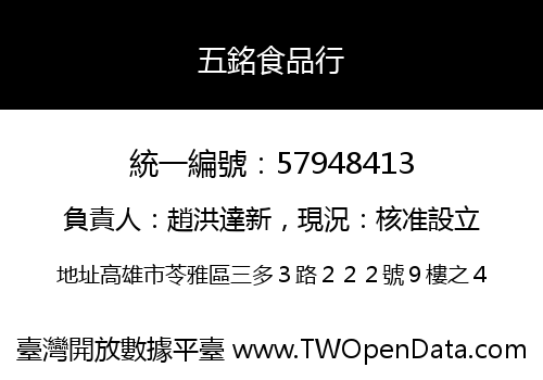 五銘食品行