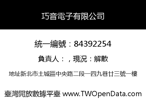 巧音電子有限公司