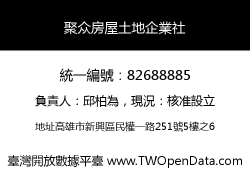 聚众房屋土地企業社