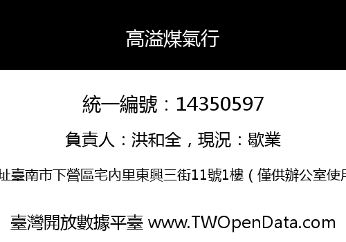 高溢煤氣行