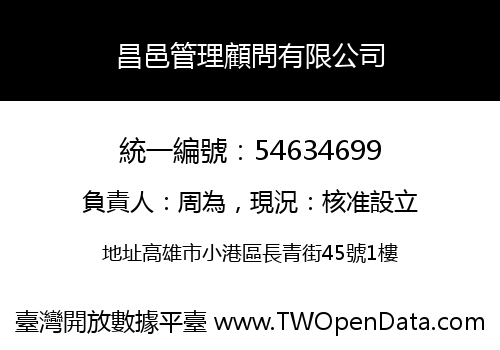 昌邑管理顧問有限公司