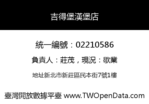 吉得堡漢堡店