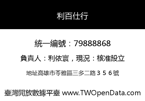 利百仕行