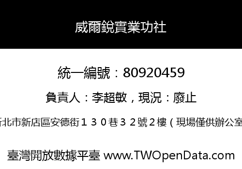 威爾銳實業功社