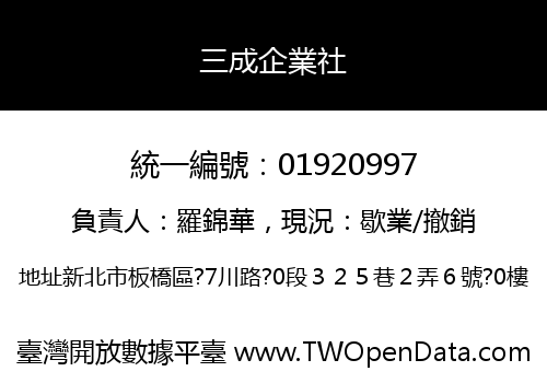 三成企業社