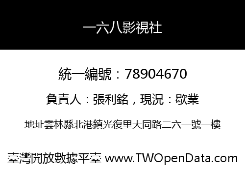 一六八影視社