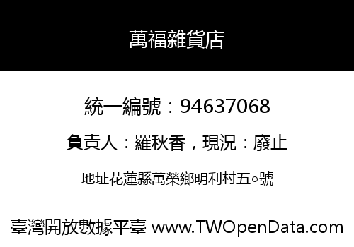 萬福雜貨店