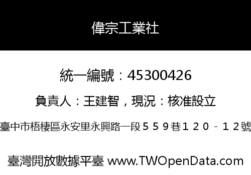 偉宗工業社