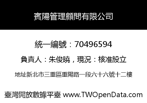 賓陽管理顧問有限公司